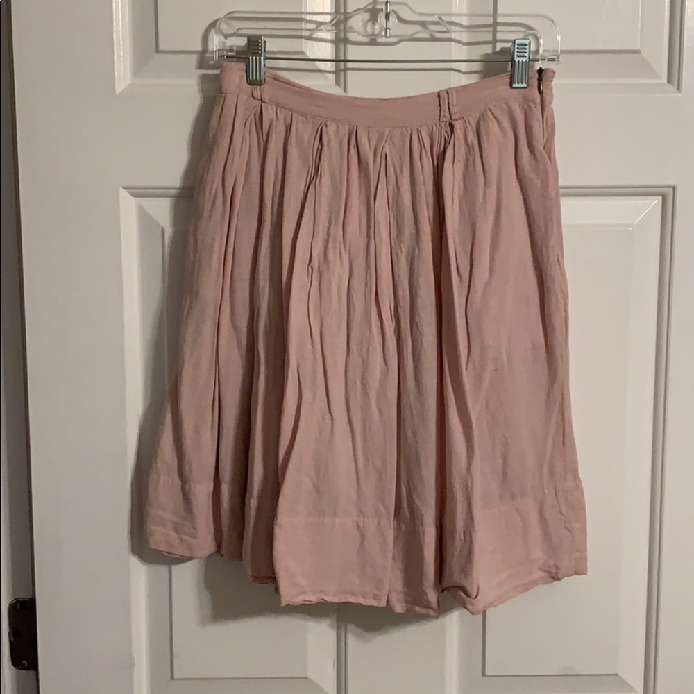 •Zara• Pleated A Line Skirt